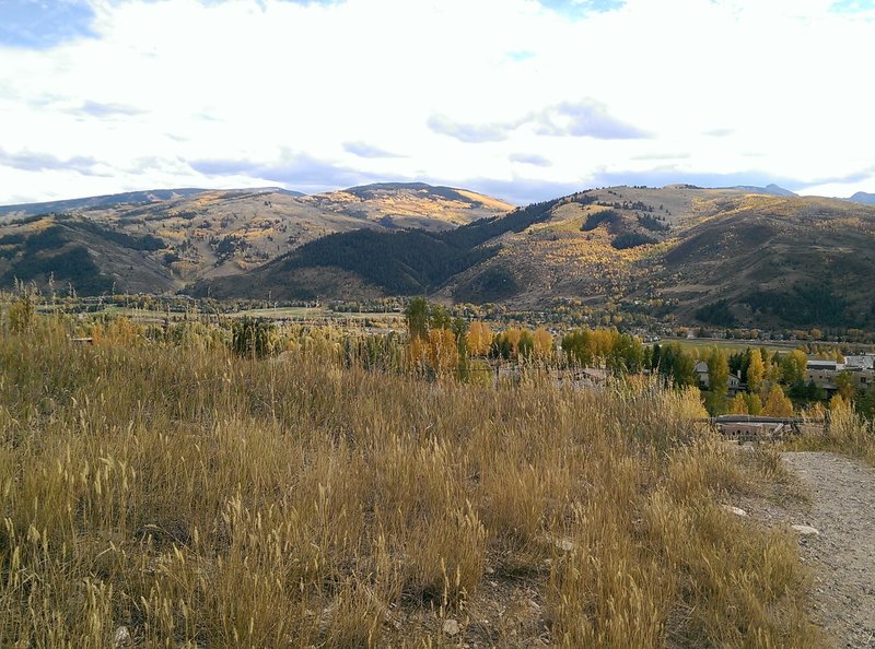 Views south from the start of the Mesquite Trail