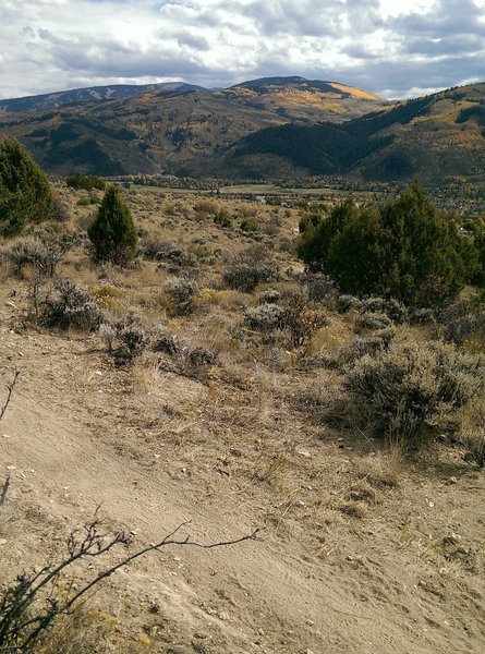 Views of Arrowhead and Beaver Creek ski areas