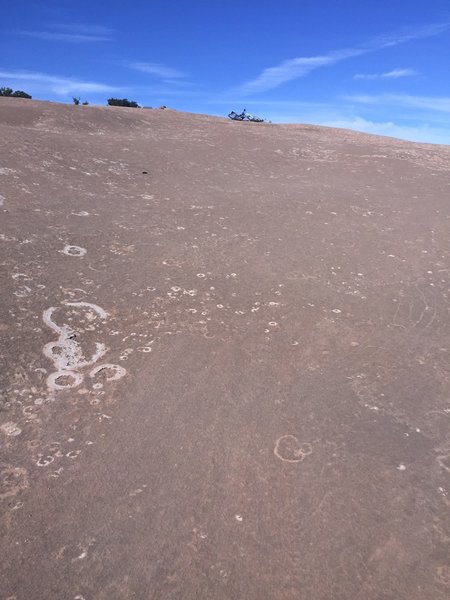 Very smooth slick rock riding.