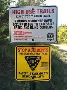 Our kind of trail - needs some cowbell