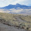 Heart mountain, your northern arrow, looms on the horizon as you look back down from where you just climbed.