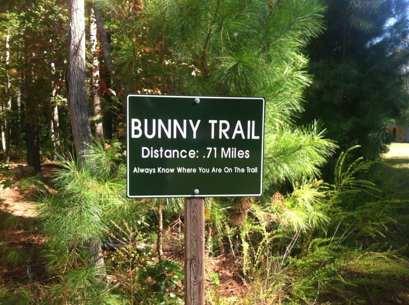 Bunny Trail Sign
