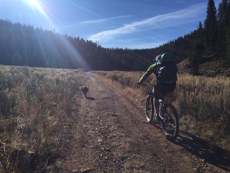 Approach to Wyoming Peak