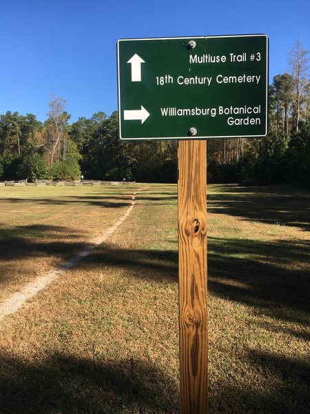 Multiuse Trail # 3 trailhead