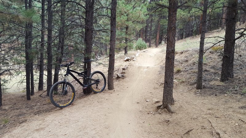 Sweet little rollers before big sweeping right.