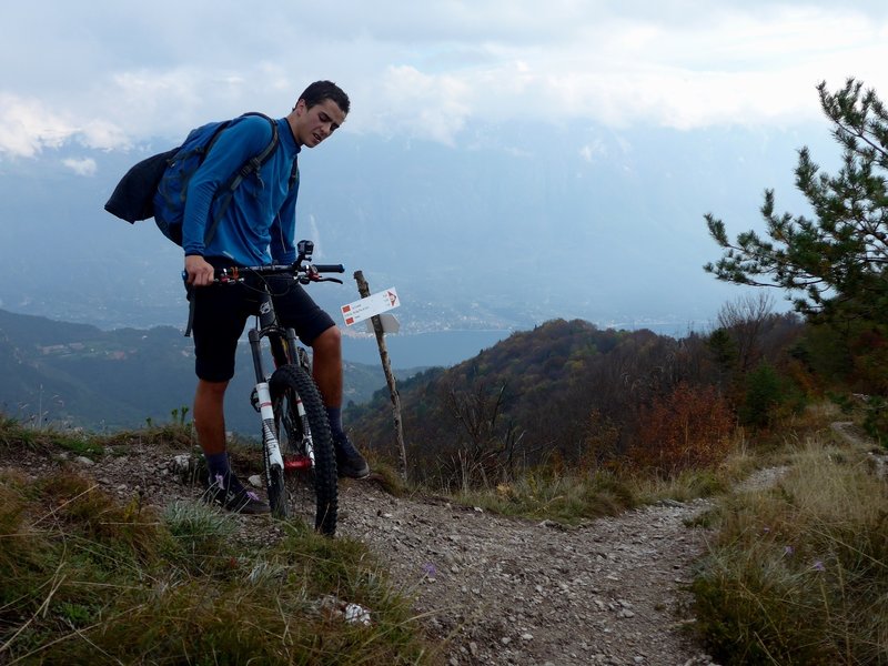 View to Lago di Garda.