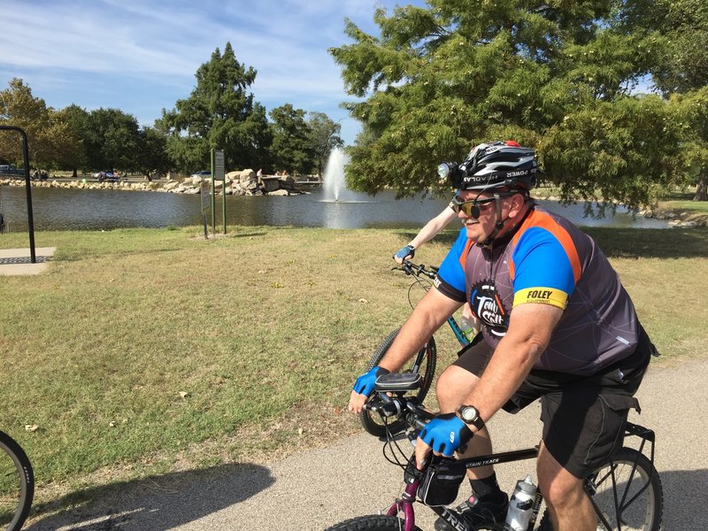 Nice ride around the lake