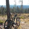 View of the Black Hills from the Victoria's Secret C-Cup trail.