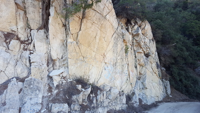 Rock formations along the Indian Truck Trail