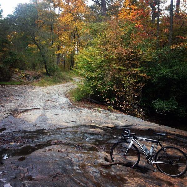 One of the beautiful creeks you'll witness during this ride.