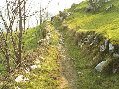 Another technical climb between Cantolla and Ira.