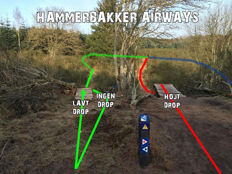 Training area for higher jumps at Hammer Bakker.