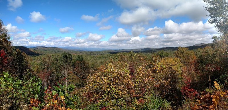 View at end of Airstrip near the entrance to Airstrip descent.