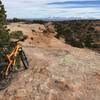 The La Sals look great from the Big Lonely trail.