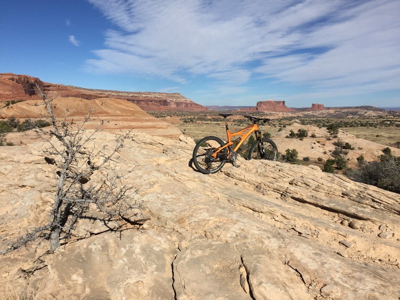 Canyon colors show off from the Coney Island trail.