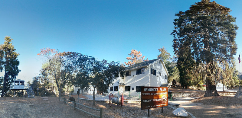 Henninger Flats, about 3 miles into the 9 mile ride, is a great place to stop for a rest.