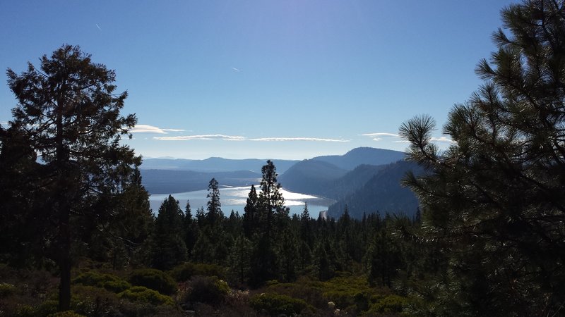 Beautiful views about from the ridge of the Spence Mountain Trail.