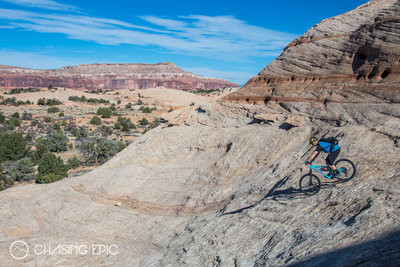 Navajo Rocks Loop Mountain Bike Trail Moab Utah