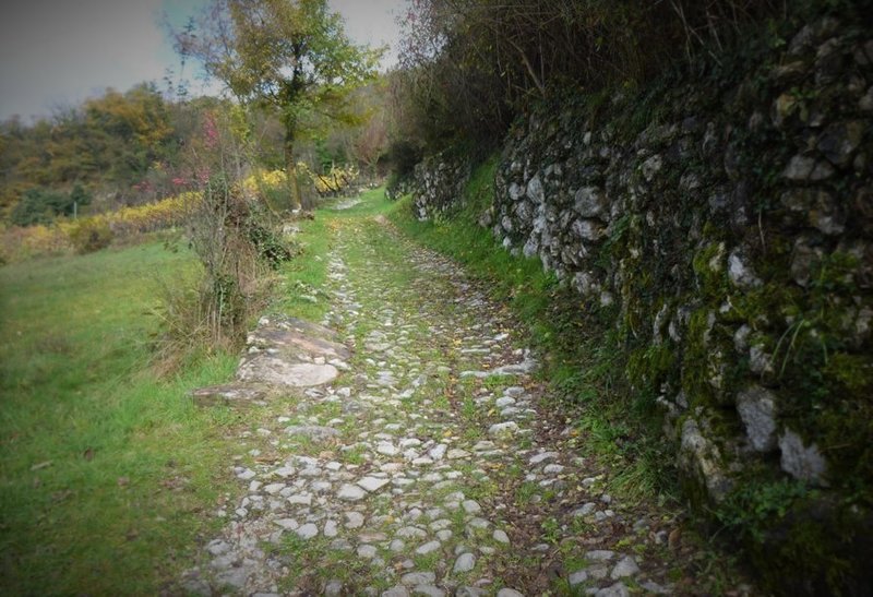 The old way up to Calvola.