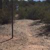 Chuck Boyer Memorial Bell at the trailhead of Lone Cactus.