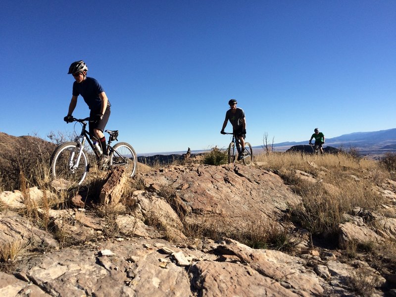 Highest point of Island in the Sky- Oil Well Flats on an awesome Nov 22.