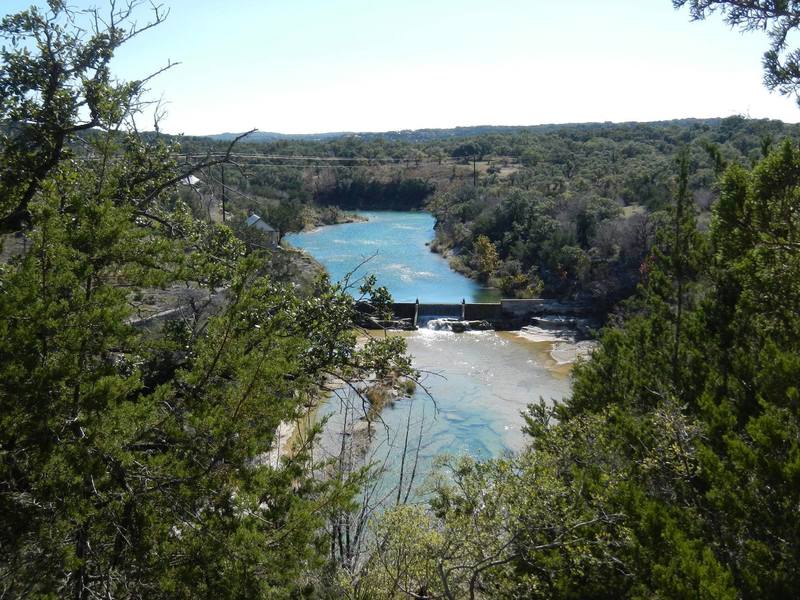 View of Flat Creek from the trail.