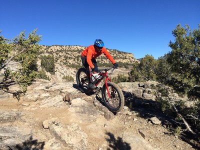Mountain Bike Trail, Rifle, Colorado