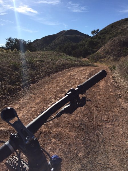 Traveling up to the Sinks on Limestone Canyon Road