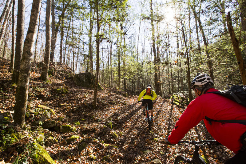 Heading east on the Kentucky Trail.