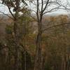 Indian Creek overlook on the Adventure Hiking Trail.