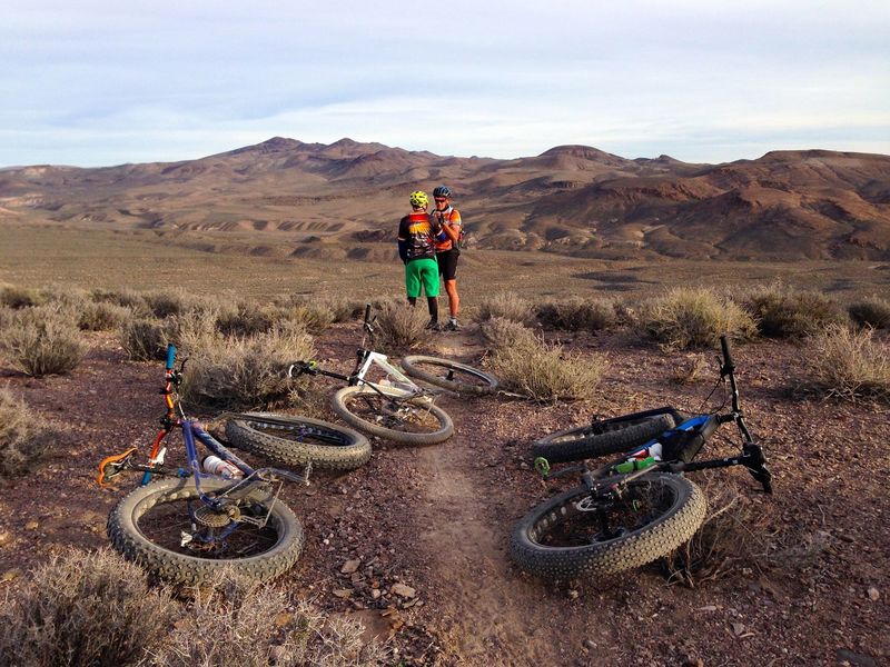 Junction off Brad's Screamer and Plutonium Ridge.