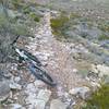 Looking downhill towards El Paso and the Lost Dog Trailhead.