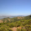 The hills along the Marincello Trail.