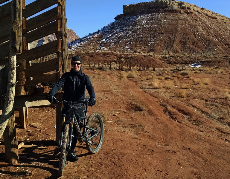 Photo shot at the cattle chute.