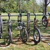 Nice amenities at the Hueston Woods Mountain Bike Trailhead!