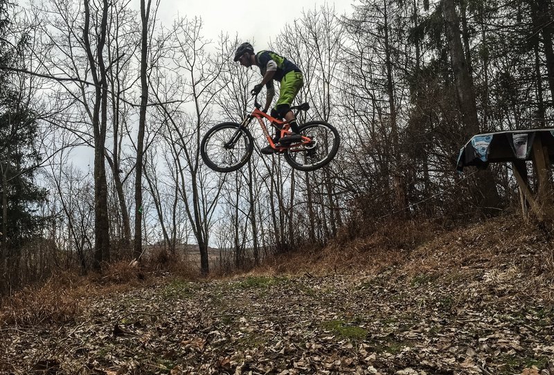 Enduro 1 Road Gap Jump