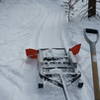 Fresh groom on the Giddy Up trail. This is the perfect place for snow biking!