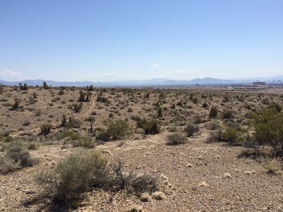 Looking East toward the city from the Sun Trail.