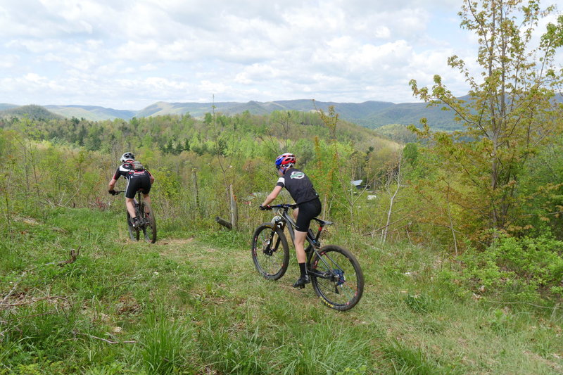 Falling Creek Camp opens their trails once a year for the Gear Grinder event:
<br>
http://hcylp.org/fundraising-events/geargrinder/