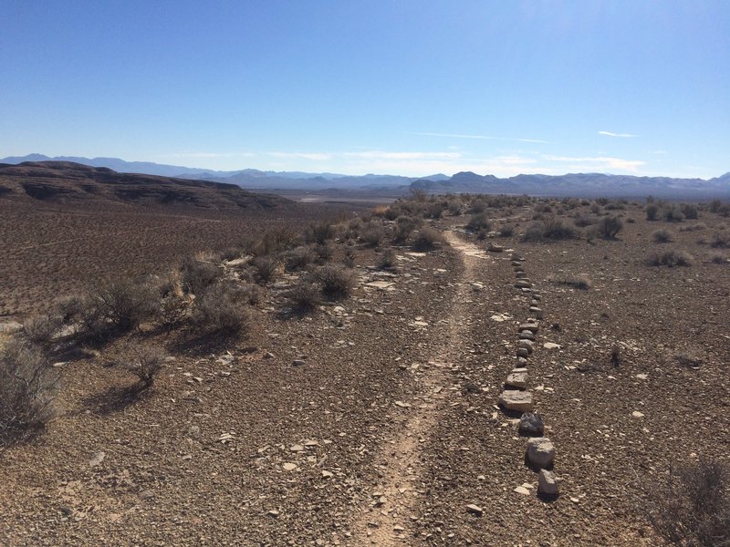 Great views from the top of the mesa.