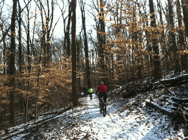 Fort Circle Parks. New Years Day ride.