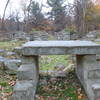 The Stiles Mansion ruins (known as Thornhill) just off the Walter Taitt Trail. W.C. Stiles, Jr. was an oilman industrialist and an inventor whose innovations moved forward the emerging science and industry of oil extraction in the mid 1800s.