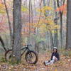 Colorful leaves on Caretaker Trail.