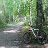 Boundary Trail/Crystal Springs Loop Trail junction.