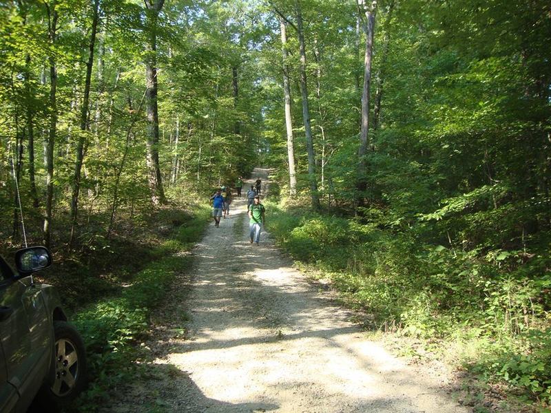 Gravel Road Section of Miller Ridge.