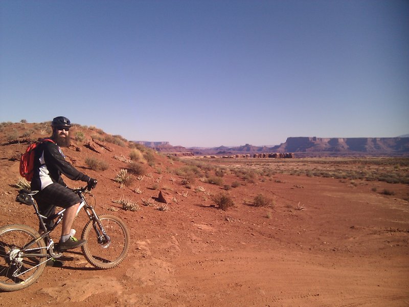 Day 1 of the White Rim Trail ride, starting out on the Jug Handle Loop.