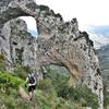 Take a moment to appreciate the Rock Arch of "Atanços" on your way up the Xorta.