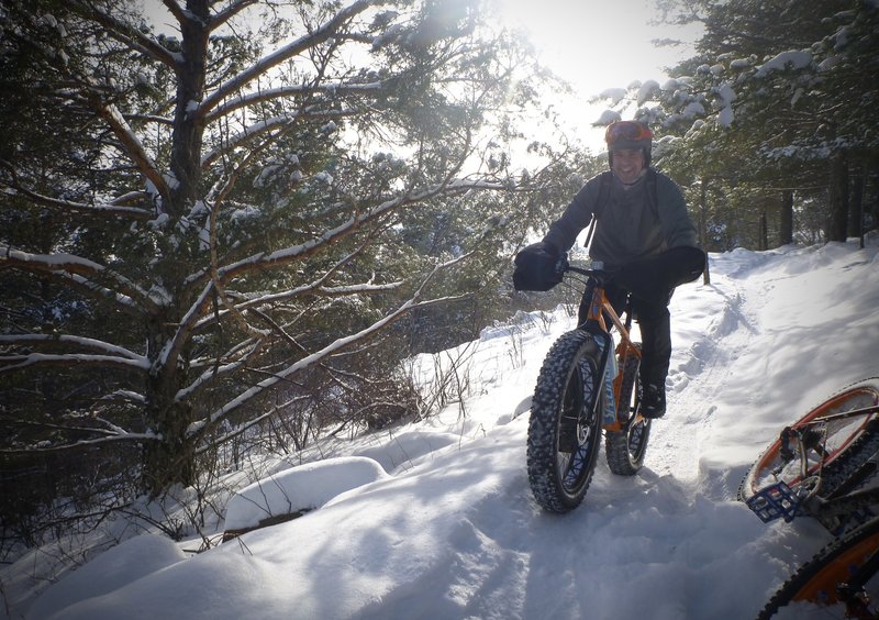 Riding the Pines.