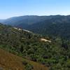 Stevens Creek Valley from Monte Bello Open Space Preserve Bella Vista Trail.