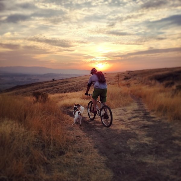 Top of the Saltese Loop.